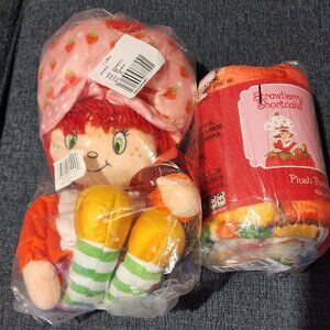 Strawberry  shortcake pillow buddy and blanket